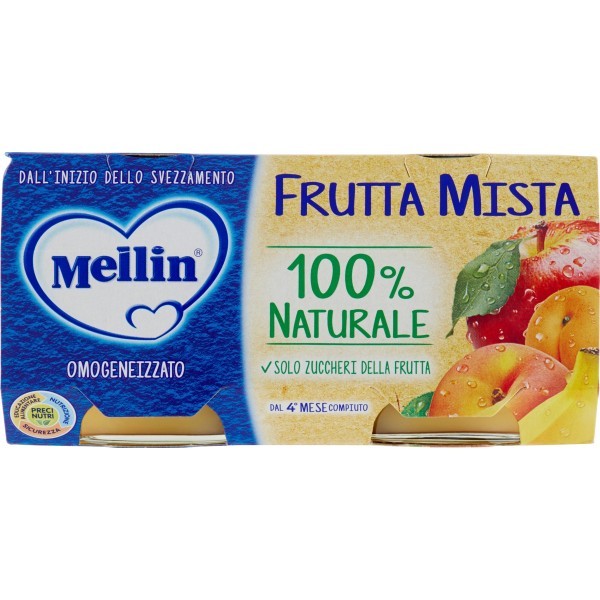 MELLIN OMOGENEIZZATO FRUTTA MISTA GR100X2