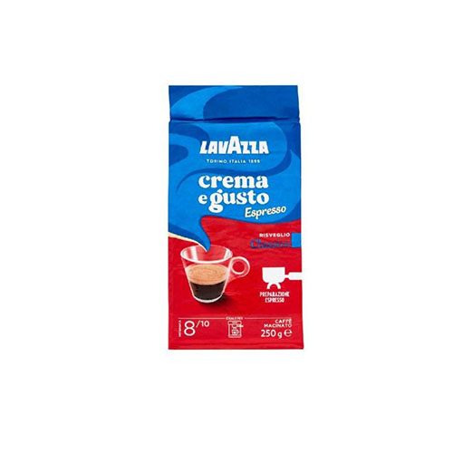 LAVAZZA CAFFE' ESPRESSO CREMA E GUSTO MACINATO 250GR