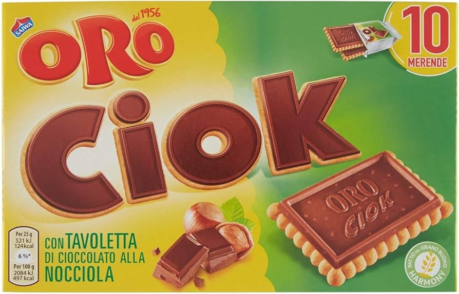 00583-1 SAIWA ORO CIOK ALLA NOCCIOLA GR25X10