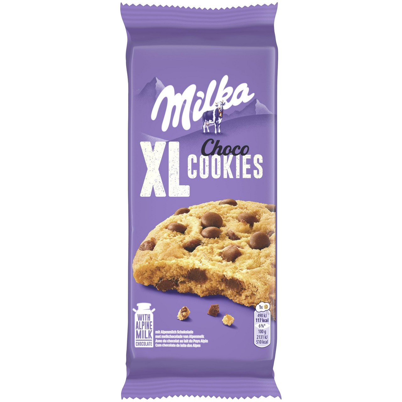 MILKA XL CHOCO COOKIES 184G