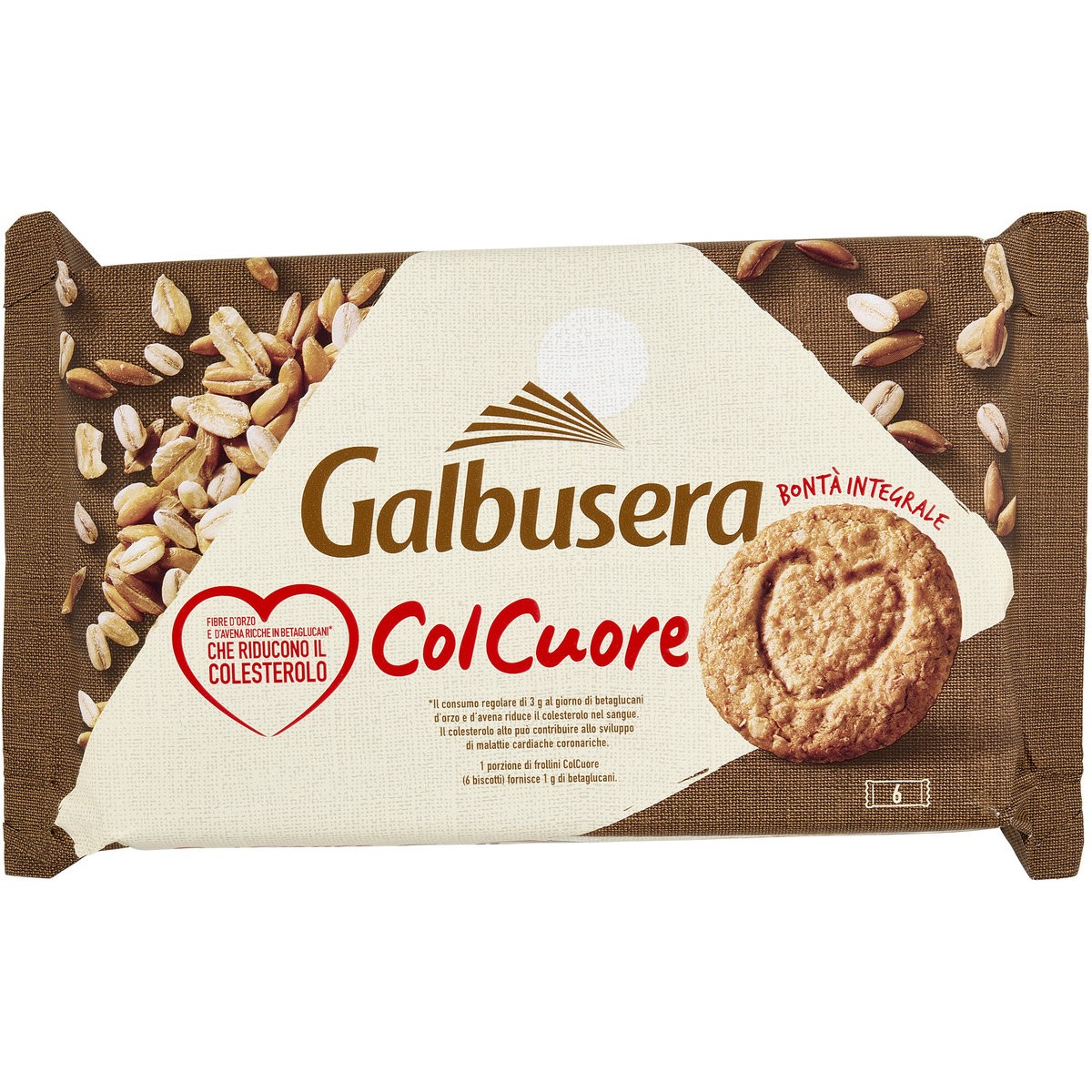 GALBUSERA COLCUORE BISCOTTO INTEGRALI GR300