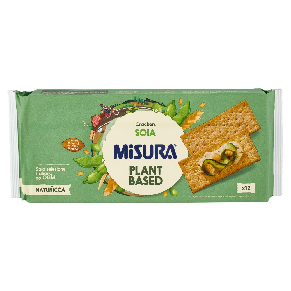 MISURA CRACKERS ALLA SOIA 400G