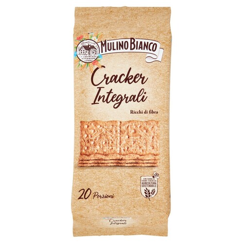 MULINO BIANCO CRACKERS INTEGRALI 500GR