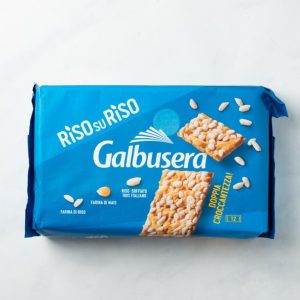 GALBUSERA RISO SU RISO CRACKERS CON RISO SOFFIAT0 ITALIANO 380G