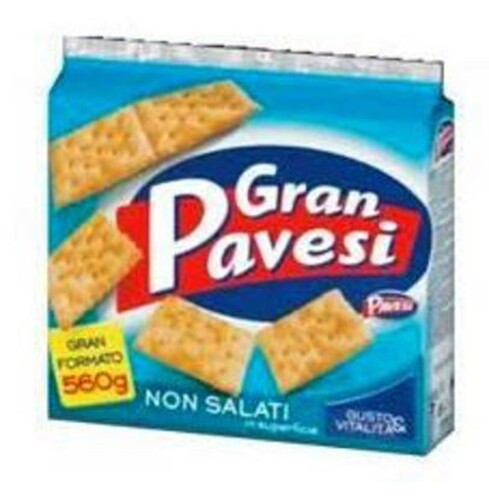 GRAN PAVESI CRACKER NON SALATI 560GR