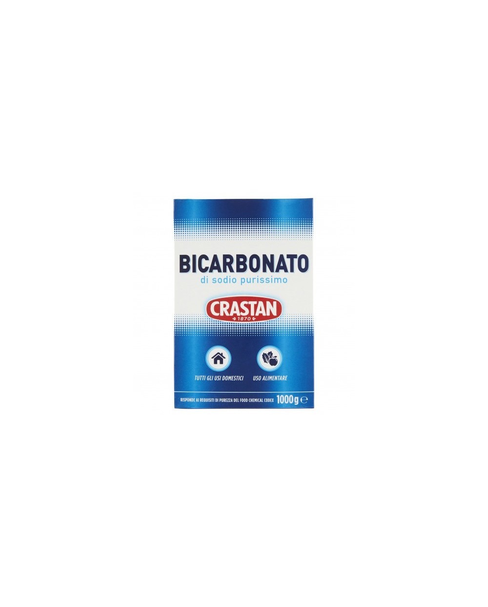 00766-1 CRASTAN BICARBONATO DI SODIO PURISSIMO 1000G