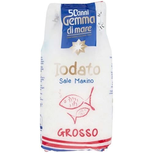 GEMMA DI MARE SALE IODATO GROSSO 1KG