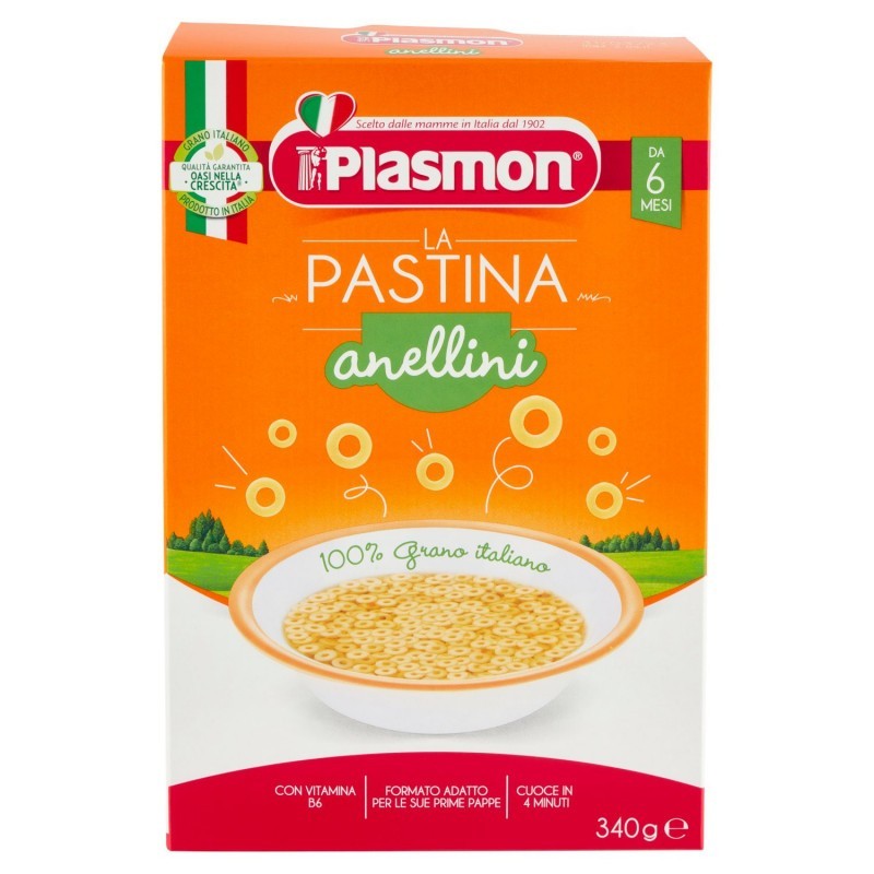 PLASMON PASTINA ANELLINI 340G