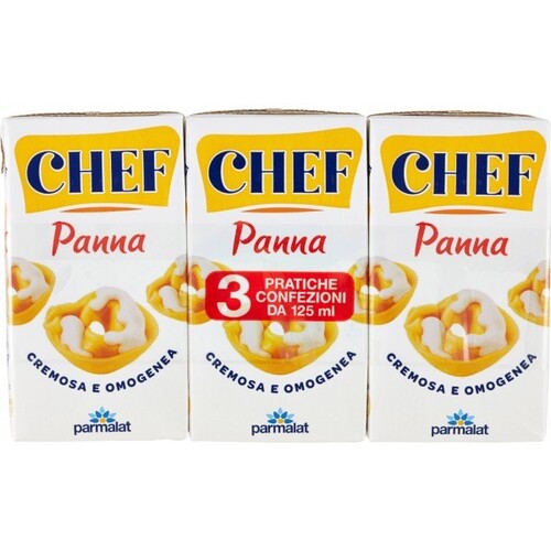PARMALAT CHEF PANNA CUCINA ML125X3