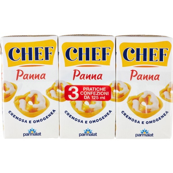 &AMP BSP PARMALAT CHEF PANNA CUCINA ML125X3