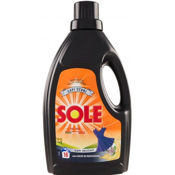 SOLE CAPI SCURI, DELICATI DETERGENTE LAVATRICE LT1