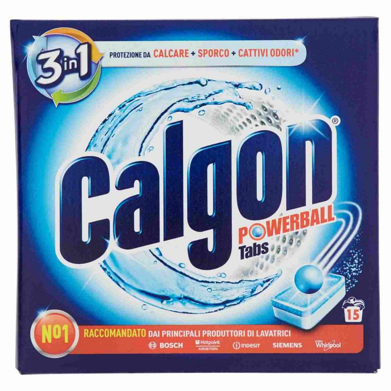 CALGON TABS LAVATRICE 15 TAVOLETTE