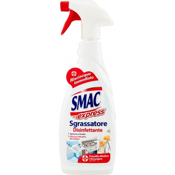 SMAC EXPRESS SGRASSATORE DISINFETTANTE SPRAY ML650