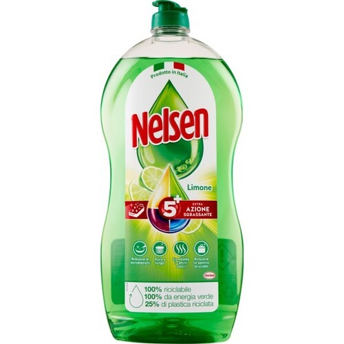 NELSEN DETERGENTE PIATTI LIMONE 0.9LT