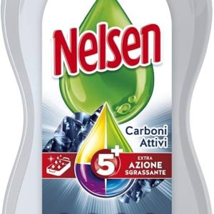 NELSEN DETERGENTE PIATTI CARBONI ATTIVI LT0.9