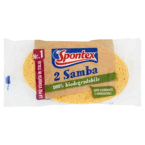 SPONTEX SPUGNE 2 SAMBA 2 PEZZI