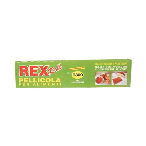 REX ROLL PELLICOLA PER ALIMENTI T300