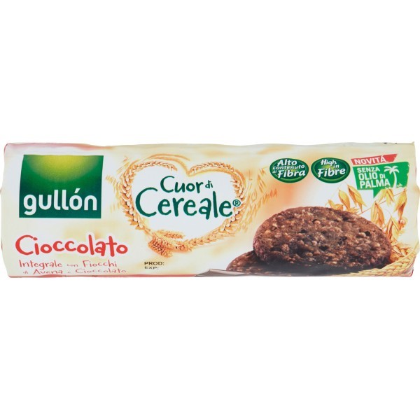 GULLON CUOR DI CEREALE CIOCCOLATO 280GR