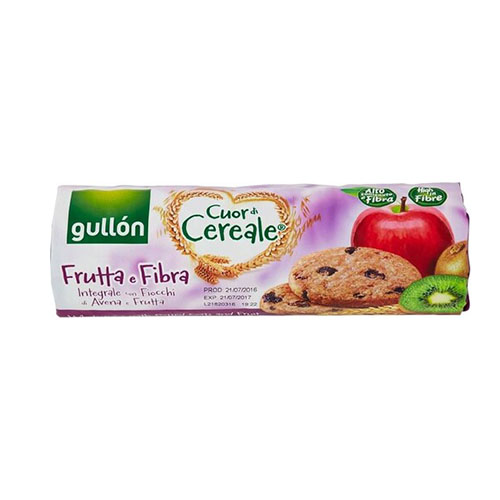 GULLON CUOR DI CEREALE FRUTTA&AMP FIBRA 300GR