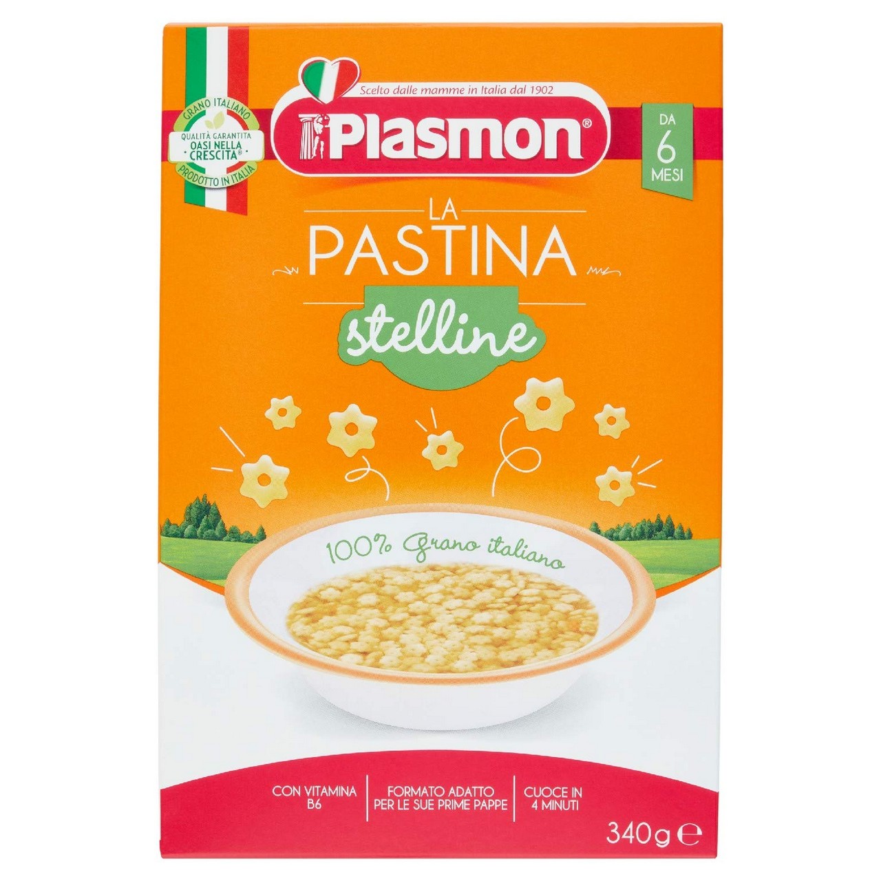 PLASMON PASTINA STELLINE 340GR