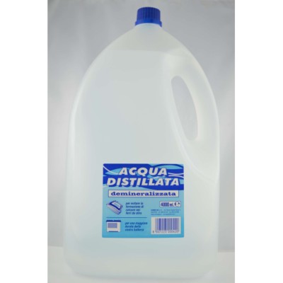 CHIMIPLAST ACQUA DISTILLATA DEMINERALIZZATA 4LT