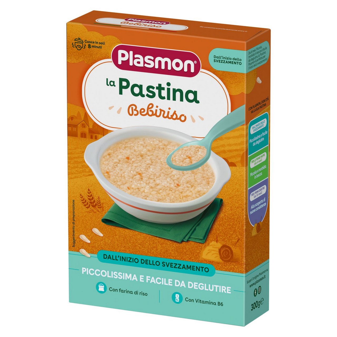 PLASMON LA PASTINA BEBIRISO 300GR