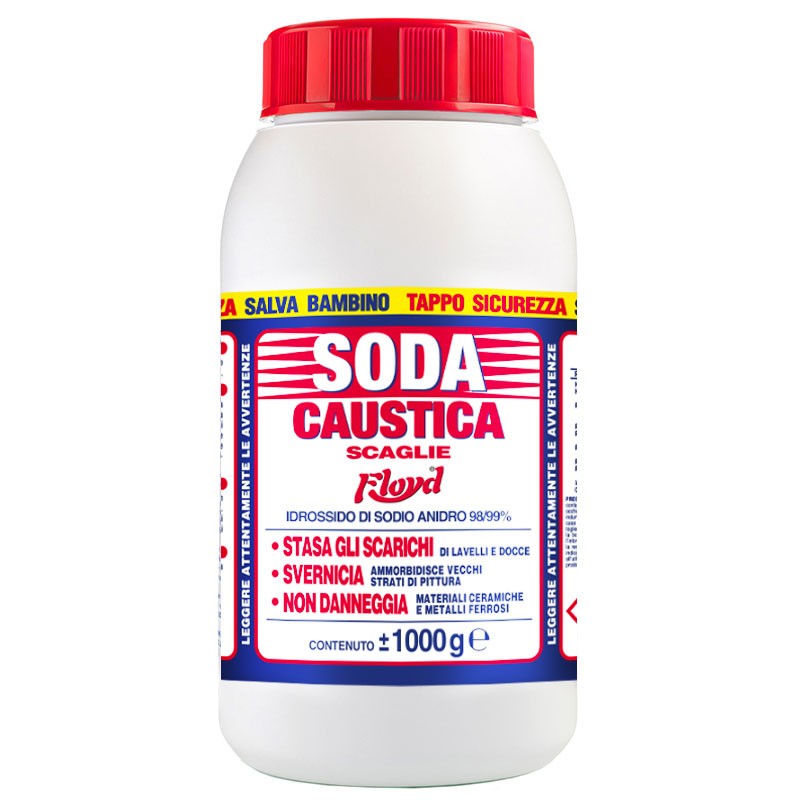 FLOYD SODA CAUSTICA A SCAGLIE 1KG