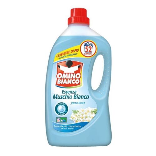 OMINO BIANCO DETERGENTE LAVATRICE MUSCHIO BIANCO 2.6LT 52 LAVAGGI