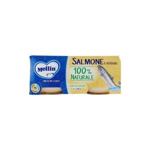 MELLIN OMOGENEIZZATO SALMONE GR80X2