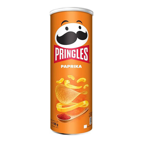 PRINGLES PAPRIKA 165GR