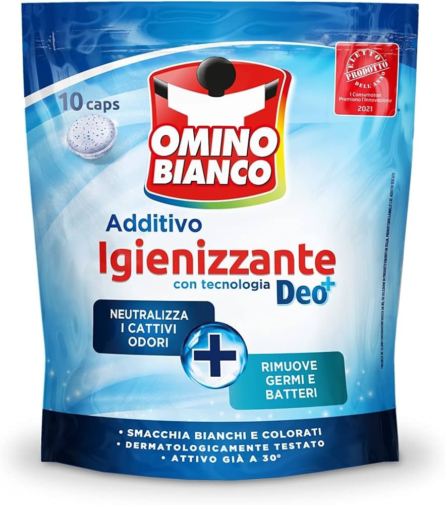 05007-1 OMINO BIANCO ADDITIVO IGIENIZZANTE 10 IDROCAPS