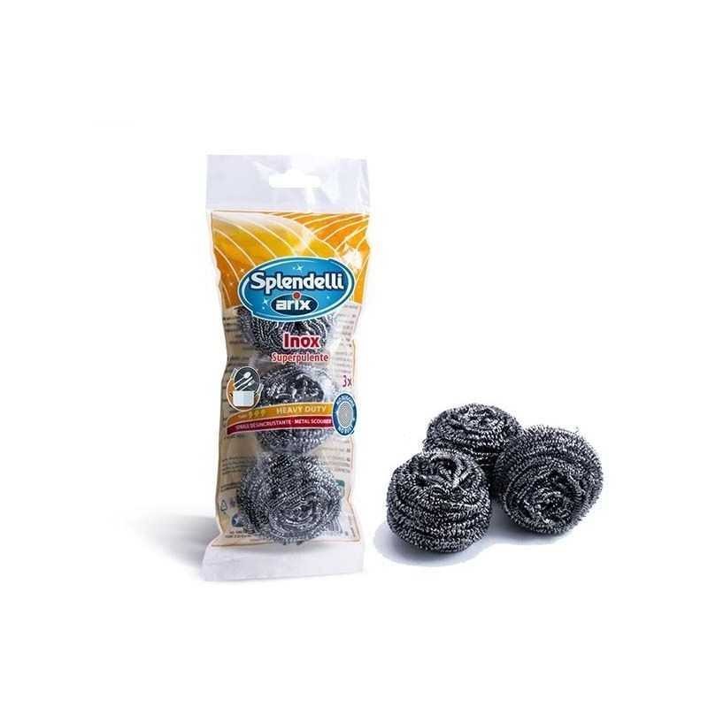 ARIX SPLENDELLI PAGLIETTE INOX 3 PEZZI