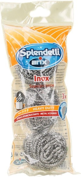 ARIX SPLENDELLI PAGLIETTE INOX 3 PEZZI