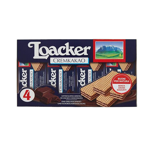 LOACKER WAFER MULTI CREMKAKAO GR45X4