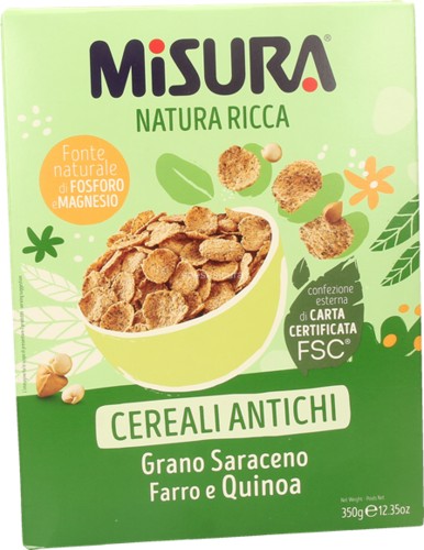 MISURA NATURA RICCA FIOCCHI AI CEREALI 350GR