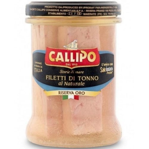 CALLIPO FILETTI DI TONNO AL NATURALE 200GR
