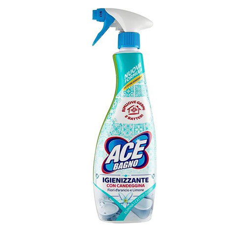 ACE BAGNO IGIENIZZANTE CON CANDEGGINA FIORI D'ARANCIO E LIMONE SPRAY 500ML