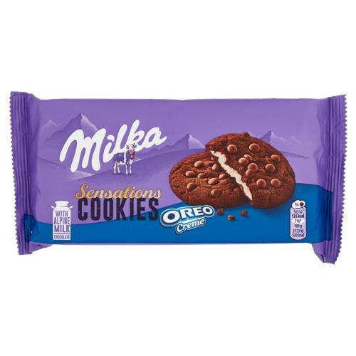 MILKA COOKIES SENSATIONS OREO 156GR