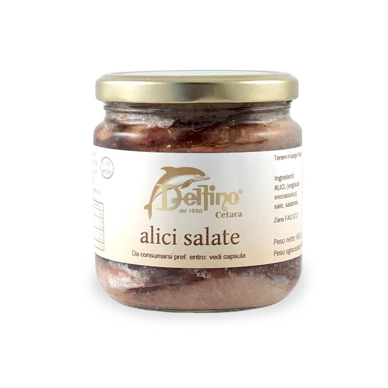 DELFINO ALICI SALATE 446GR