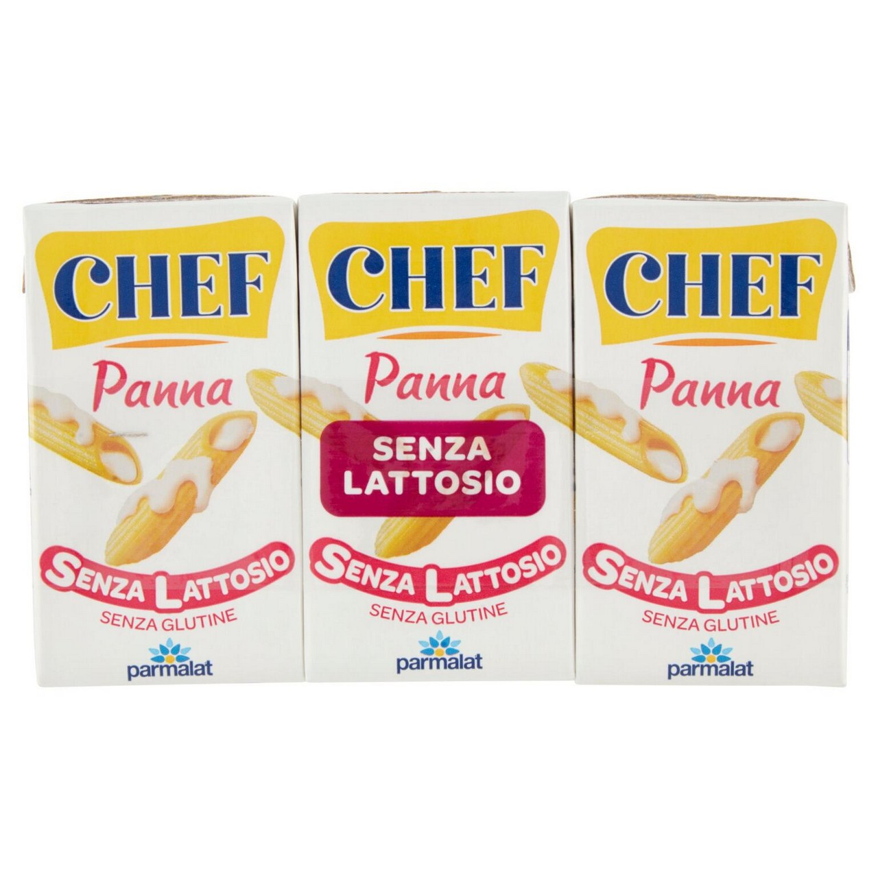 PARMALAT CHEF PANNA S.LATTOSIO 3X125ML