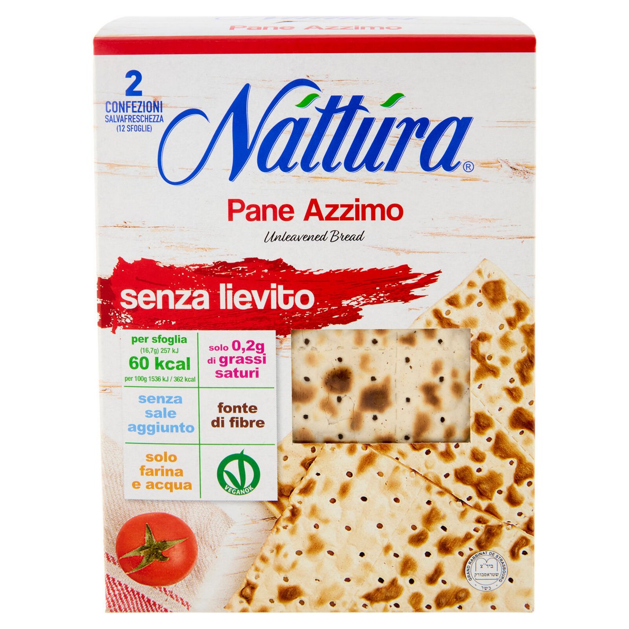 NATTURA PANE AZZIMO 200G