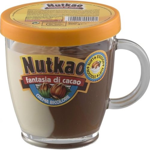 NUTKAO CREMA BICOLORE TAZZA 300GR