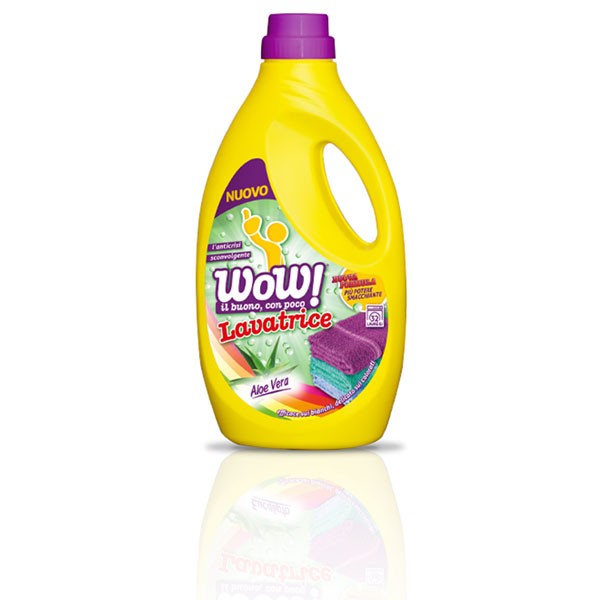 WOW DETERGENTE LAVATRICE ALOE VERA LT1,85