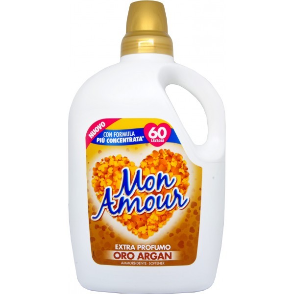 FELCE AZZURRA MON AMOUR AMJMORBIDENTE ORO ARGAN 60 LAVAGGI 3LT