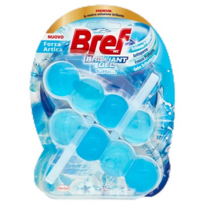BREF WC BRILLIANT GEL TUTTO IN 1 FORZA ARTICA DUO