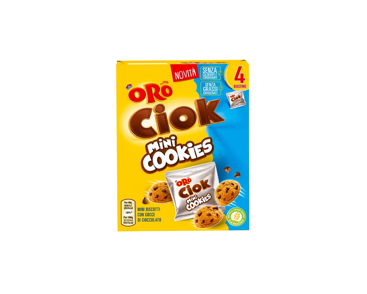 08258-1 SAIWA ORO CIOK MINI COOKIES 160G