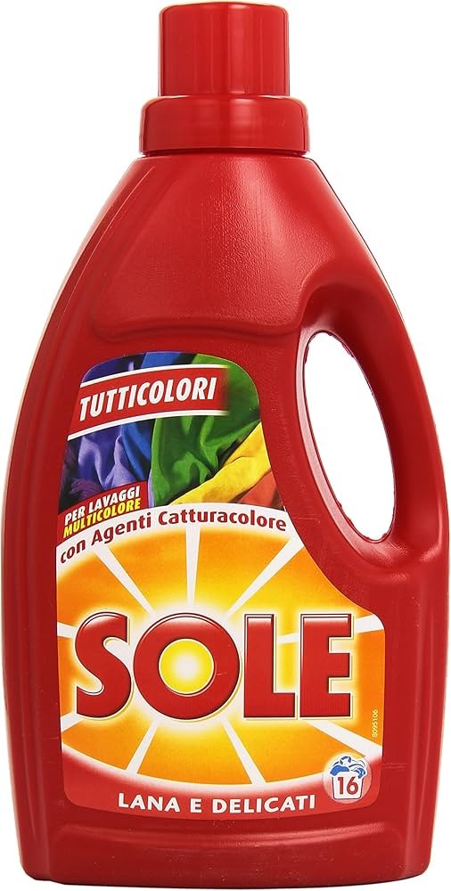 08420-1 SOLE TUTTI COLORI DETERGENTE LAVATRICE ML1000