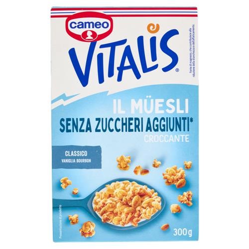 CAMEO VITALIS MUESLI SENZA ZUCCHERI AGGIUNTI 300GR