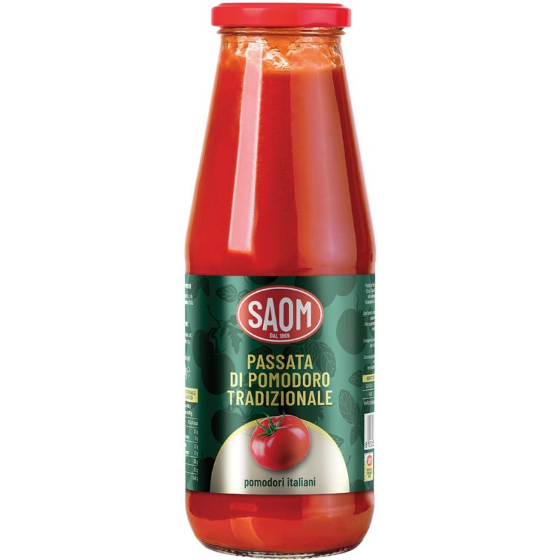 SAOM PASSATA DI POMODORO CLASSICA 680GR