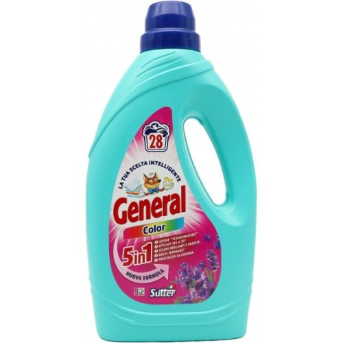 GENERAL COLOR 5 IN 1 DETERGENTE LAVATRICE 28 LAVAGGI 1.26LT